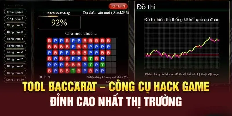 Không nên phụ thuộc quá nhiều vào tool hack baccarat trực tuyến 